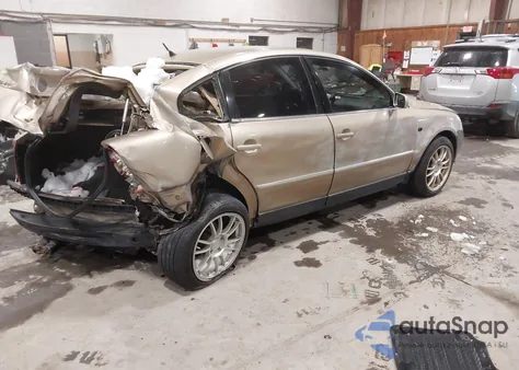 2003 Volkswagen Passat Gls from USA, damaged, VIN WVWPD63B23P252640